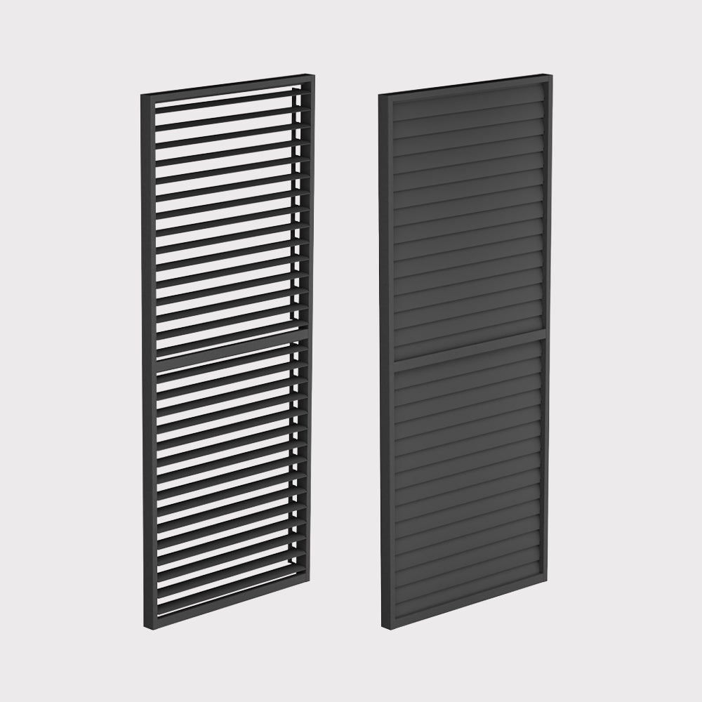 Panel żaluzjowy Luxe 90×238 cm antracyt