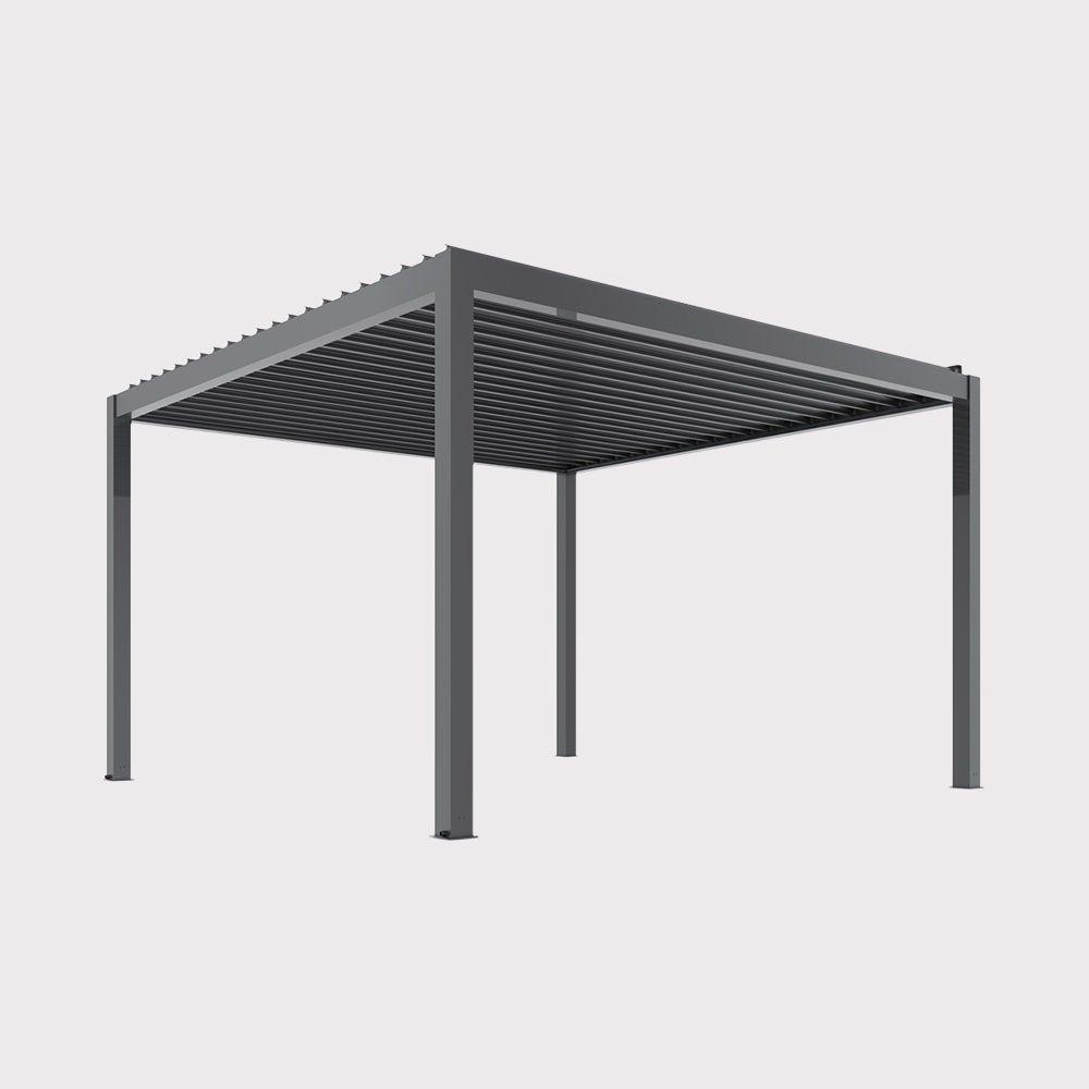 Pergola ogrodowa elektryczna Luxe 4x4 m z oświetleniem LED