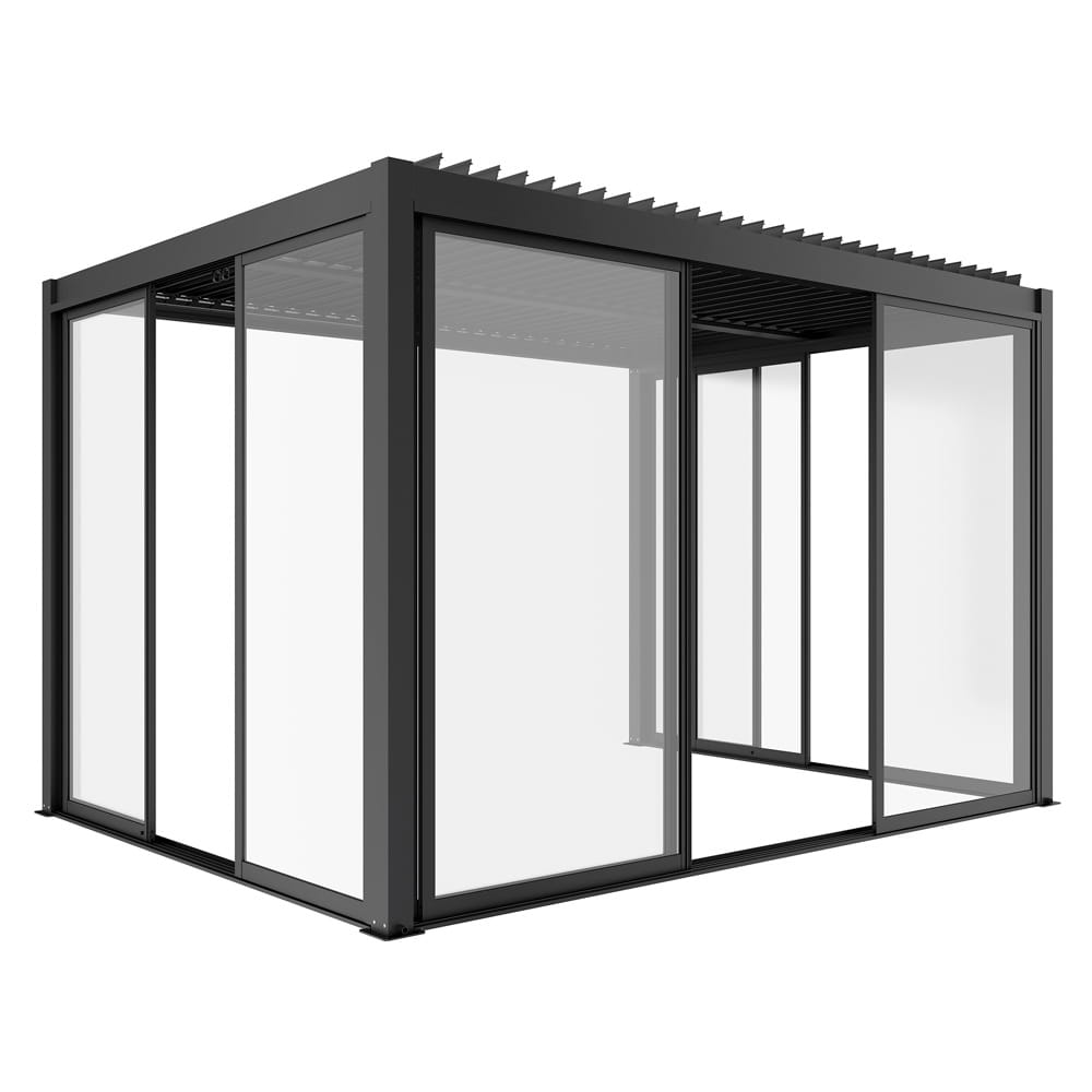 Drzwi przesuwne Luxe 270×238 cm antracyt