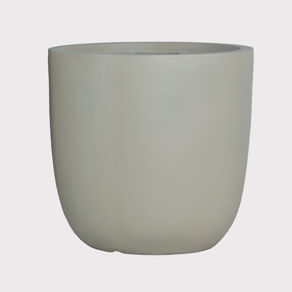 Beiger Pflanzkübel Ombra 81x81x78 cm