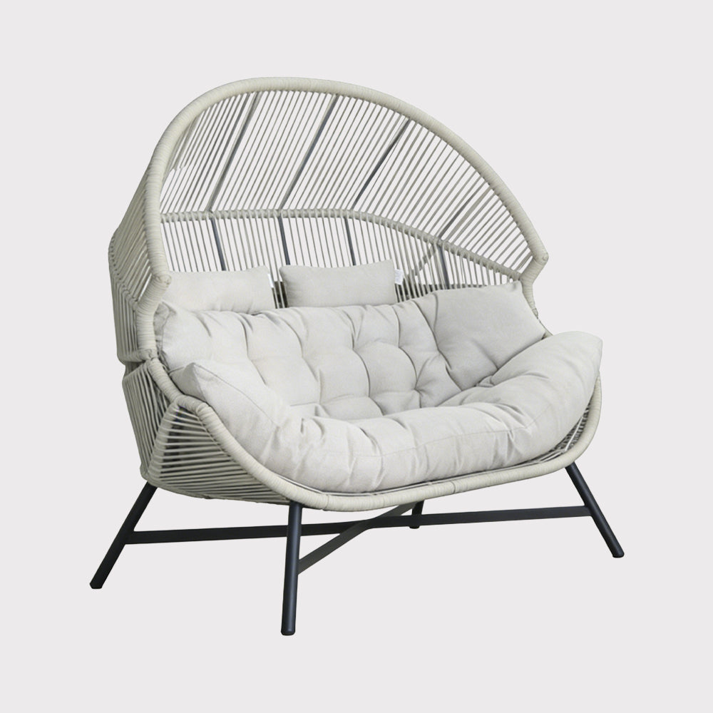 Hola double armchair beige