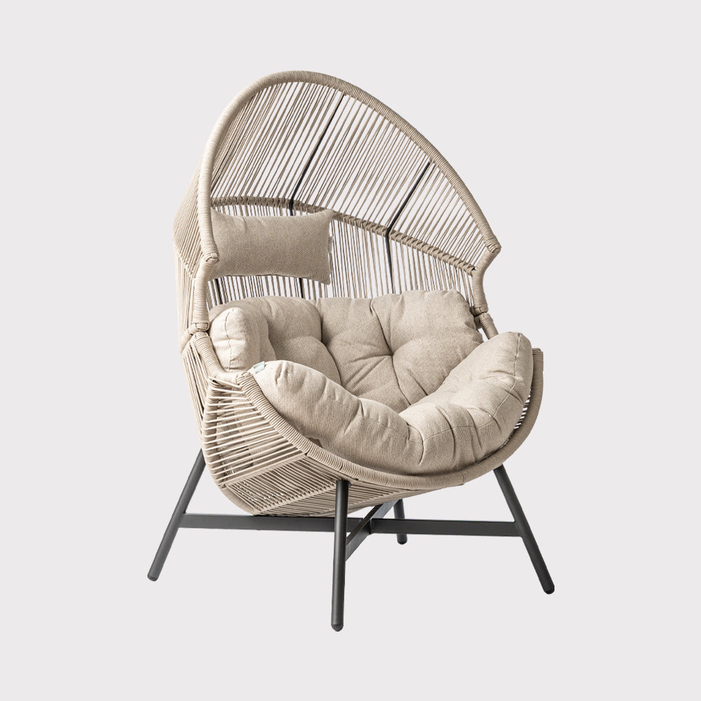 Fotel ogrodowy HOLA beżowy