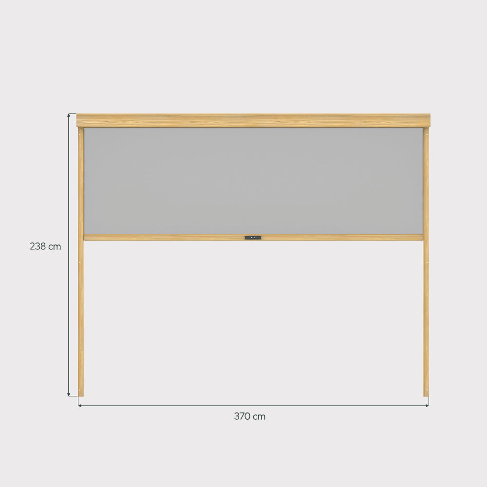 Markiza tarasowa manualna Luxe 4 m (370x238 cm)