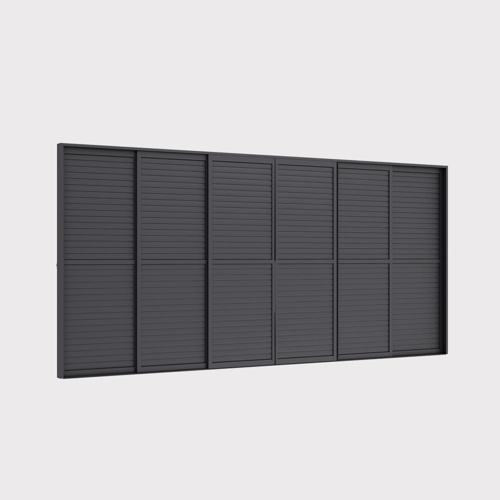 Ściana żaluzjowa przesuwana Elite 6m (570x258 cm)